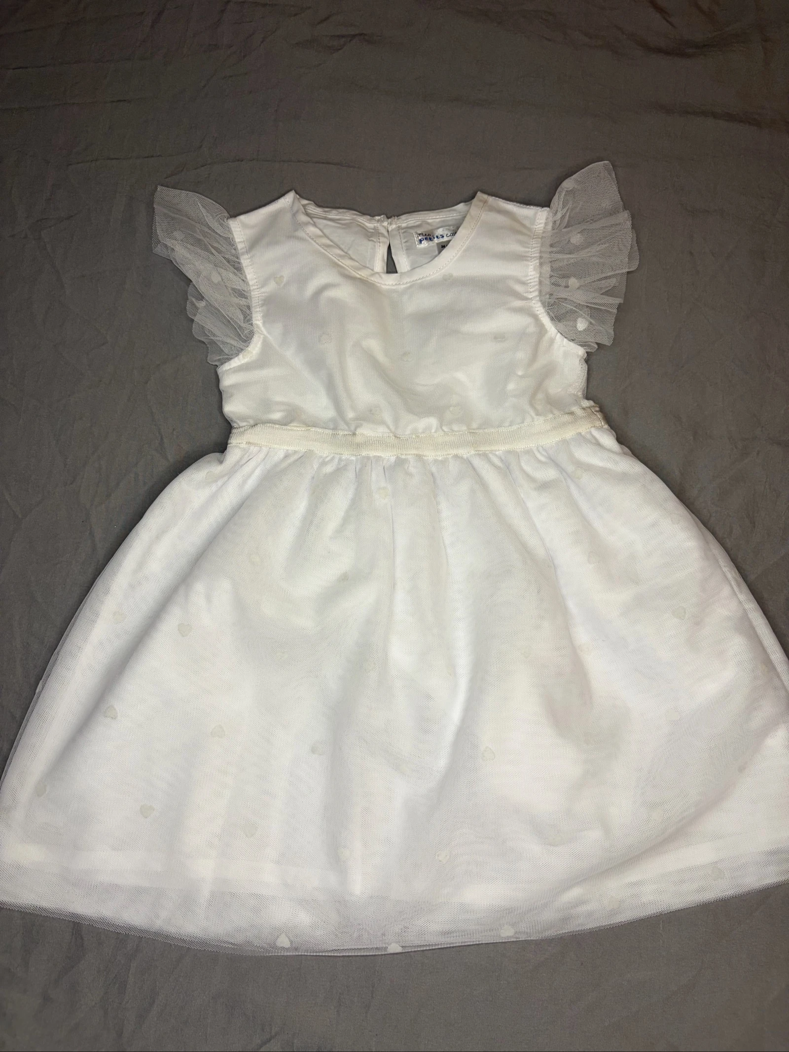 Robe blanche bébé fille 36 mois (94 cm)